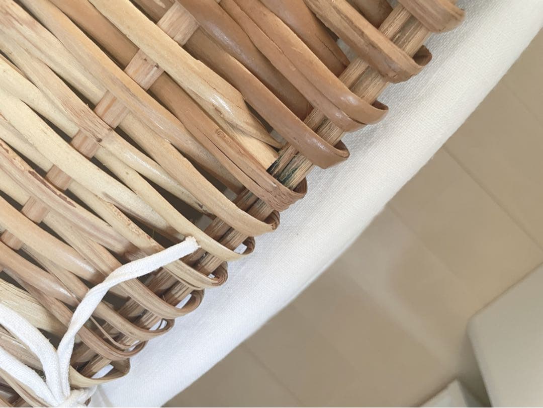 カトリーヌドゥヌアルラタンバスケットLサイズ美品