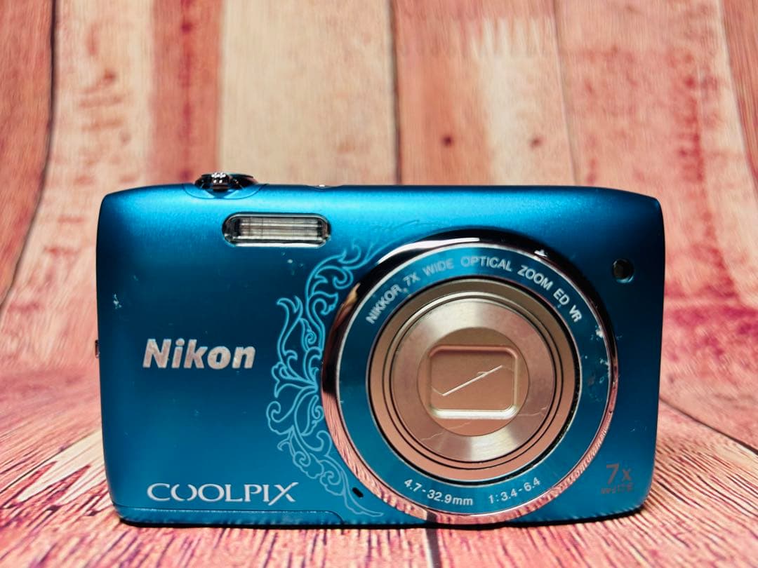 Nikon ニコン COOLPIX S3500 デジタル オリエンタルブルー