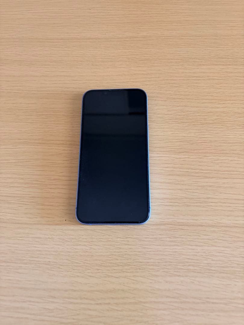 Apple iPhone 14 青 本体　アクセサリー付き