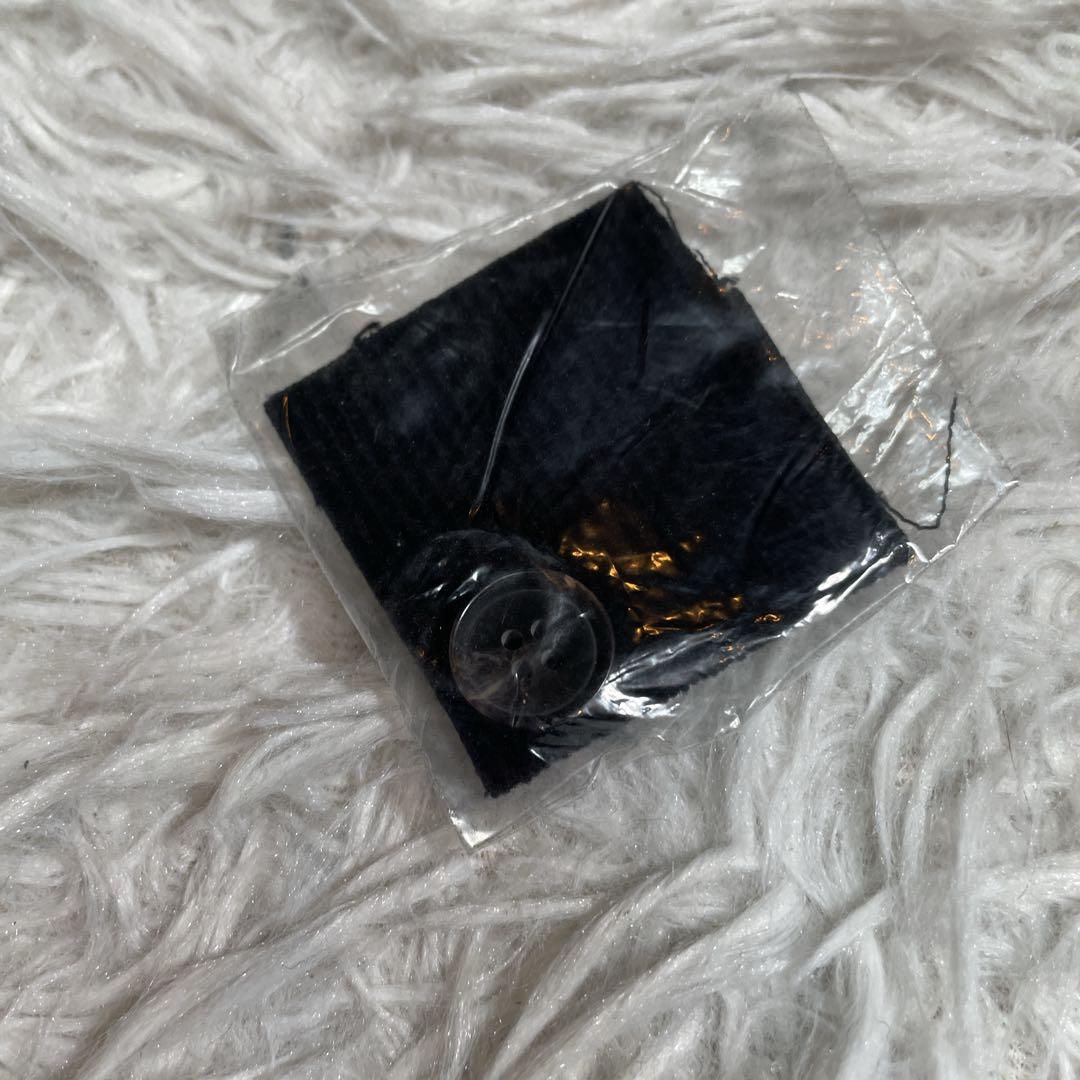 ナノユニバース　ダメリーノ コーデュロイ　スーツ　セットアップ　ブラック　L