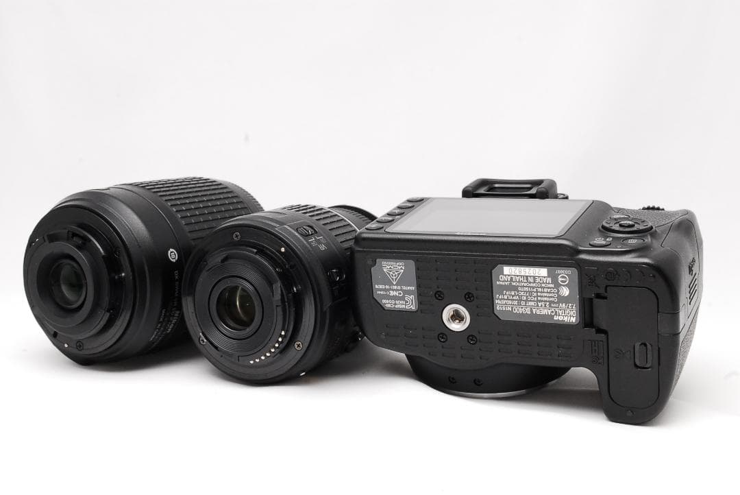 ♥ Nikon D3400 ♥光学美品 ダブルレンズ 初心者おすすめ 一眼レフ