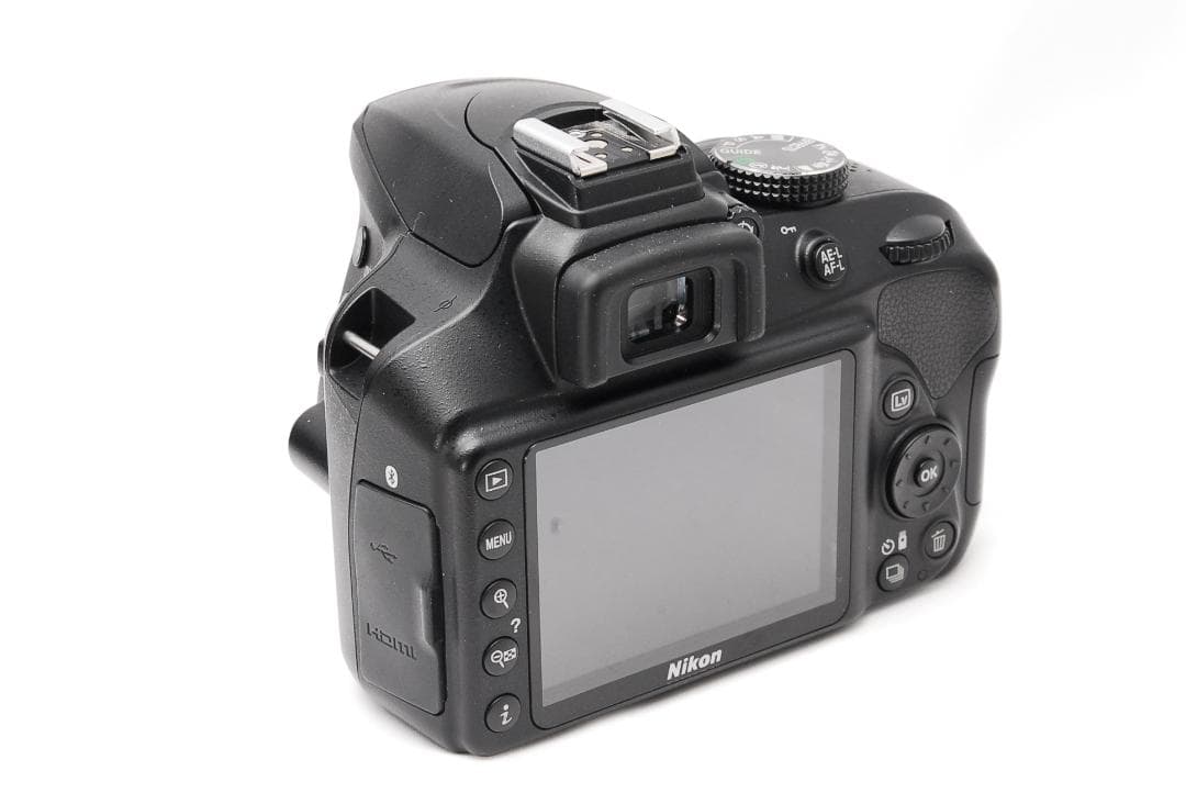 ♥ Nikon D3400 ♥光学美品 ダブルレンズ 初心者おすすめ 一眼レフ