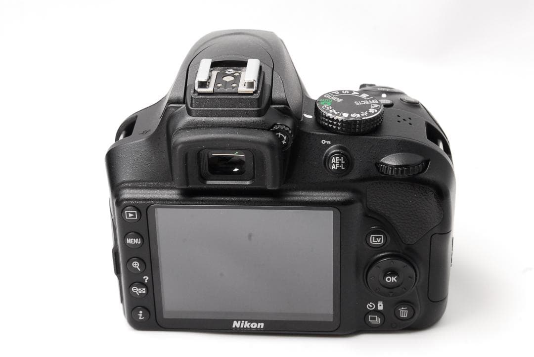 ♥ Nikon D3400 ♥光学美品 ダブルレンズ 初心者おすすめ 一眼レフ