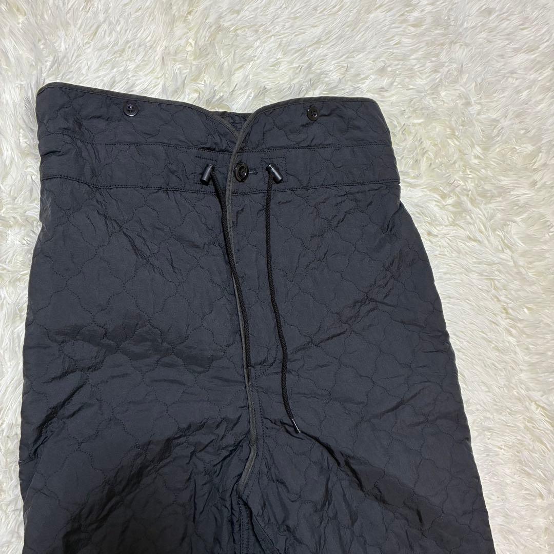 ❣️新品タグ付BEAMSBOYビームスボーイキルティングFミリタリーパンツ黒フリー