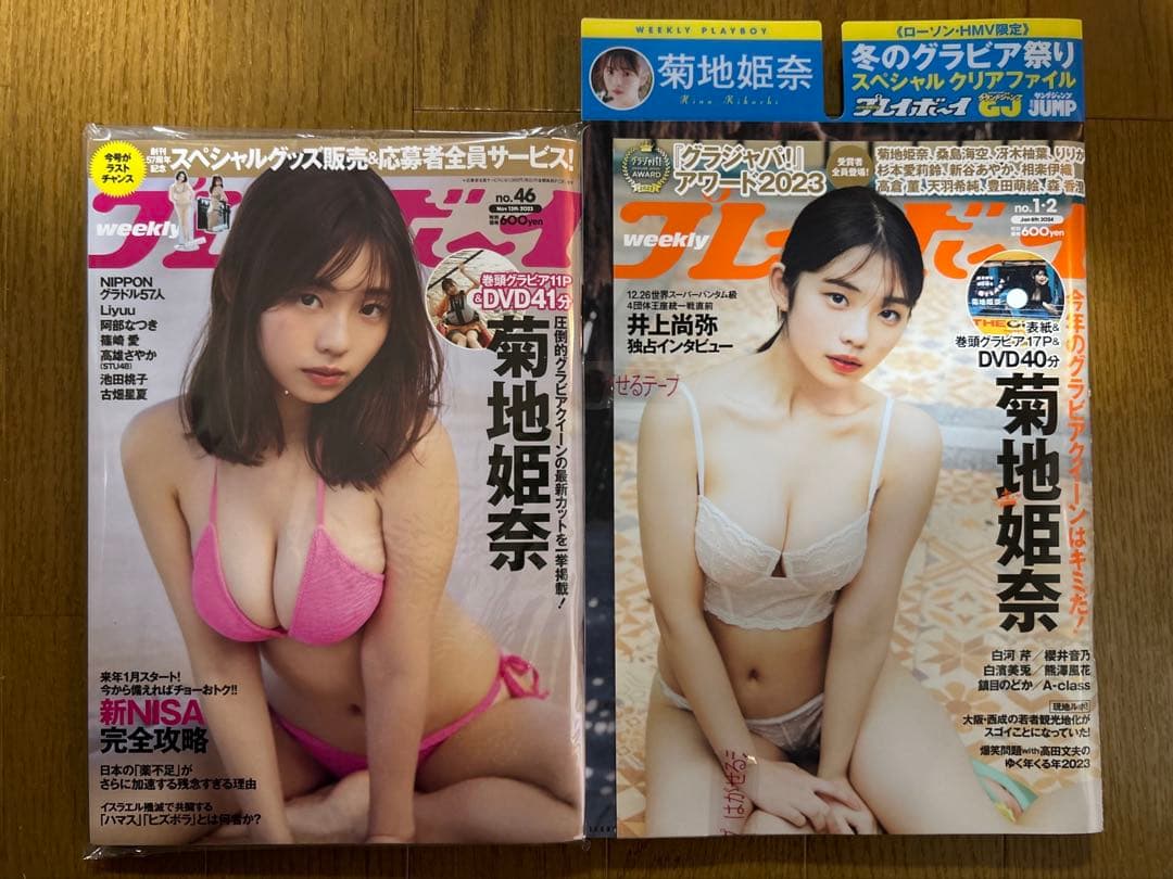 【菊地姫奈さん永久保存版】週プレAllWorks新品11冊組コンプリートBOX