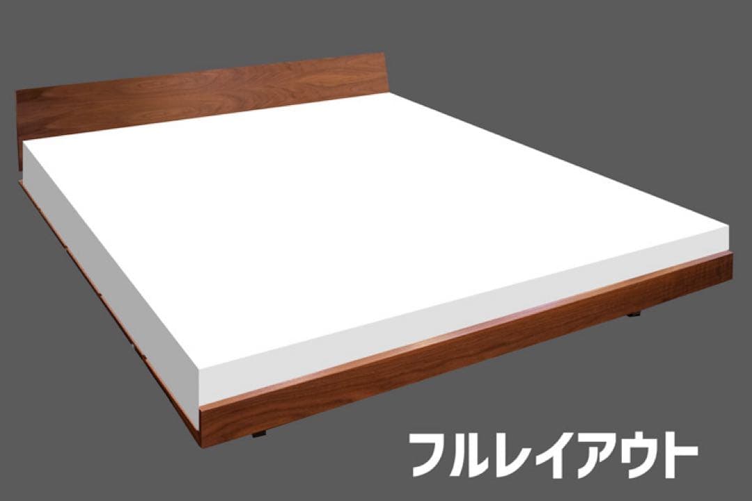 カーサヒルズ zen ローベッド ベッドフレーム クイーン