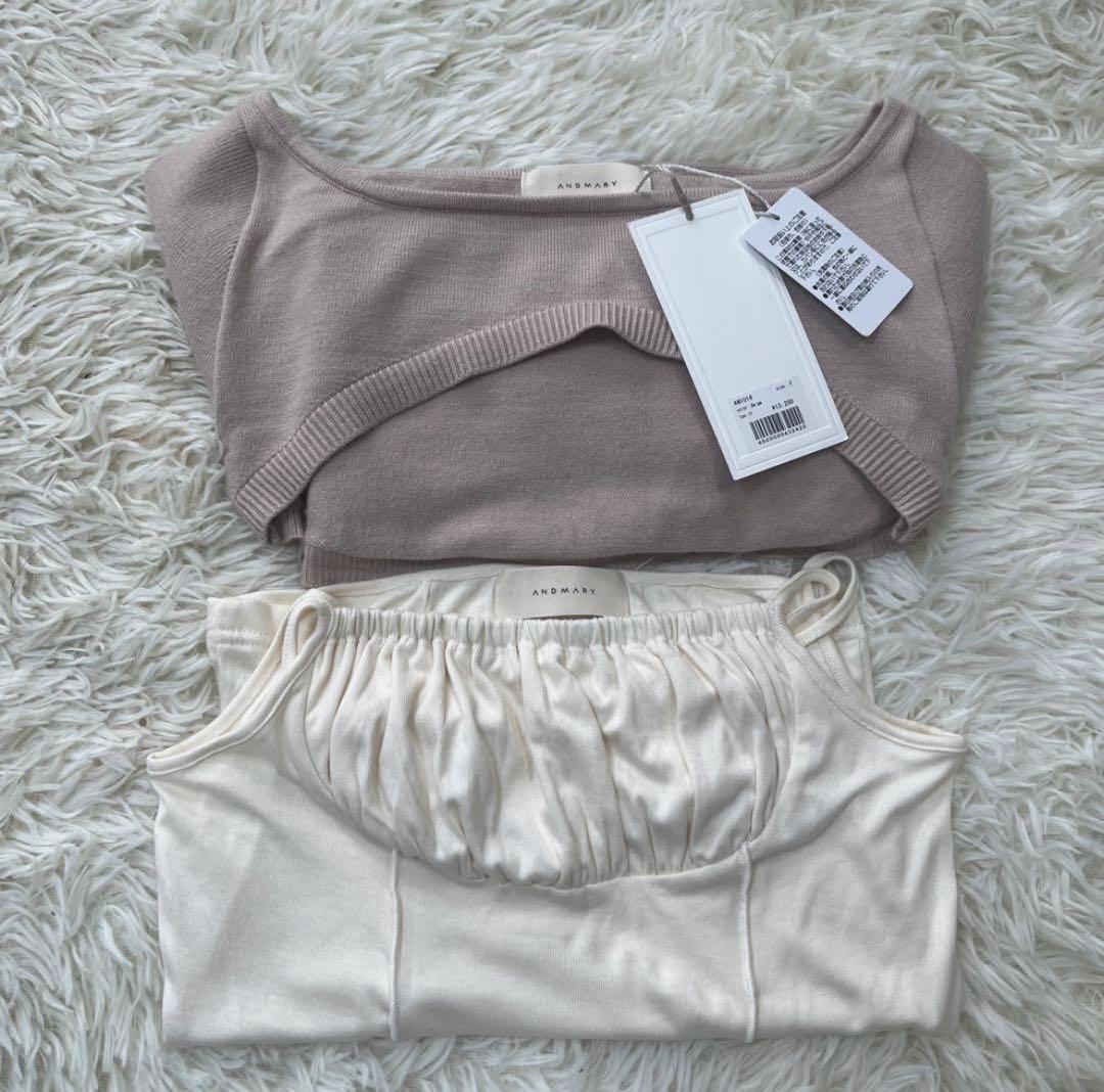 andmary Sophia layered tops タグ付き♡