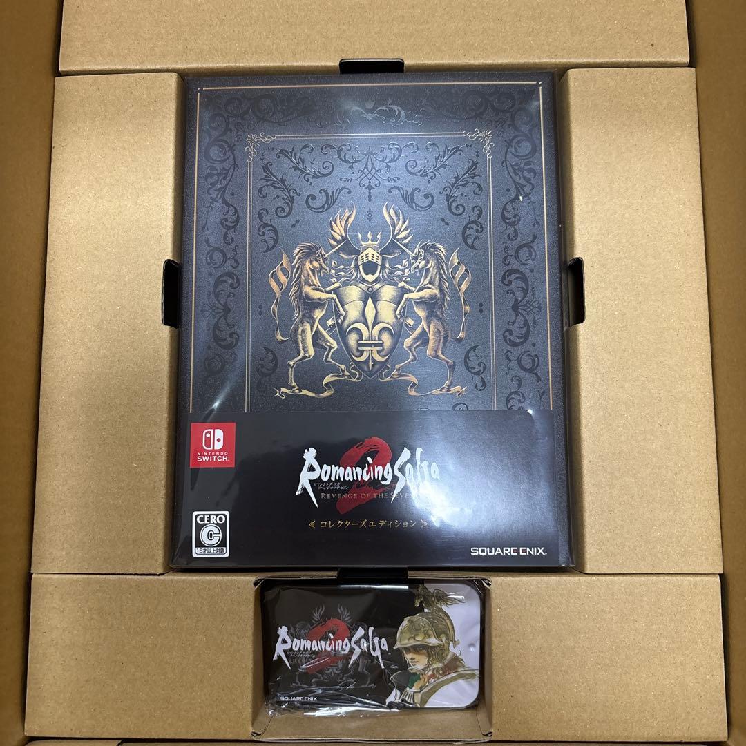 新品未開封　ロマンシング サガ2 リベンジオブザセブン コレクターズエディション