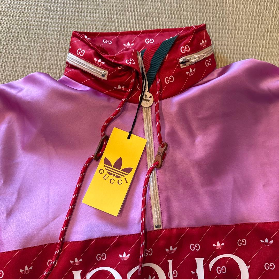 GUCCI×adidas グッチ アディダス フードインジャケット48 タグ付