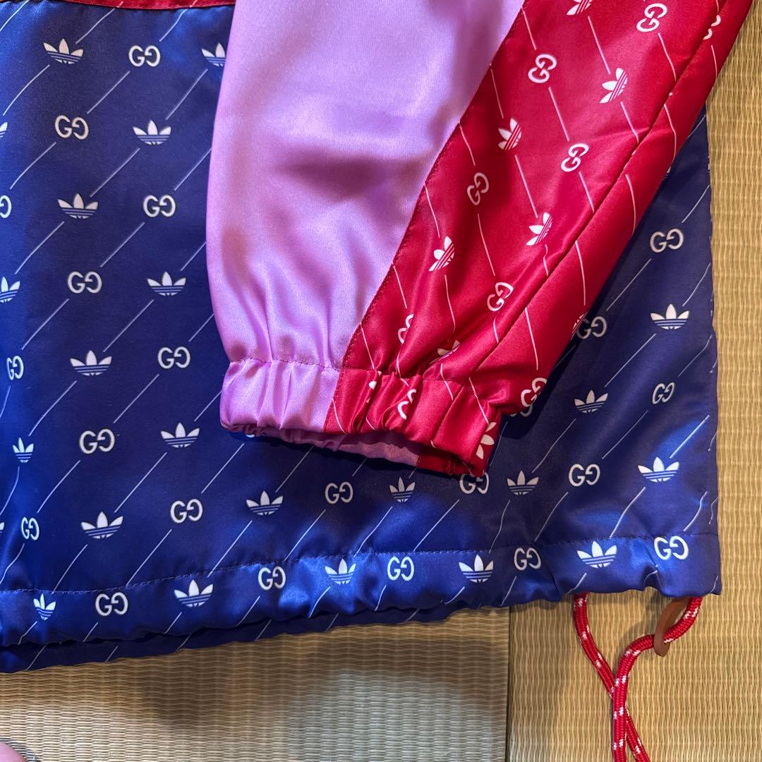 GUCCI×adidas グッチ アディダス フードインジャケット48 タグ付
