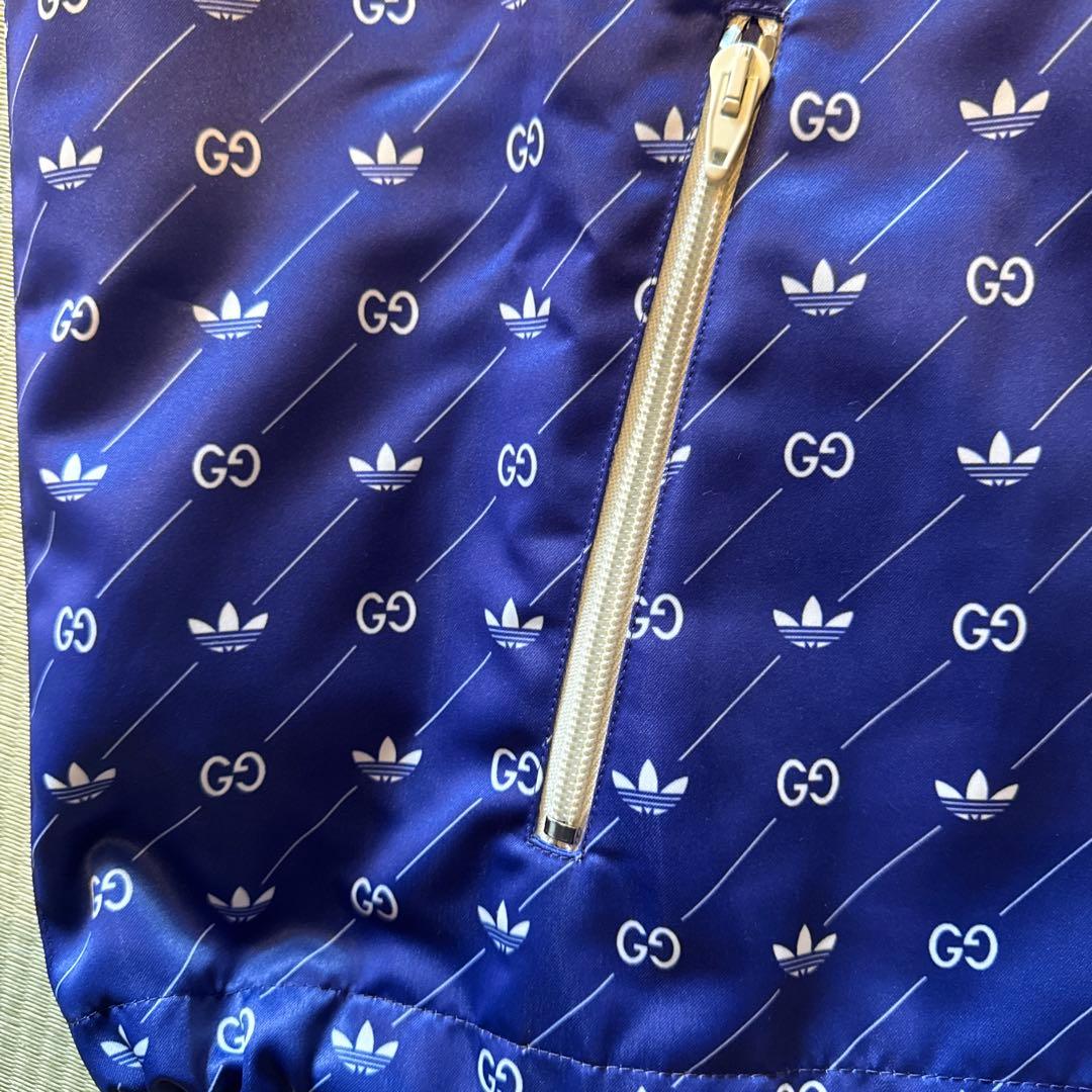 GUCCI×adidas グッチ アディダス フードインジャケット48 タグ付