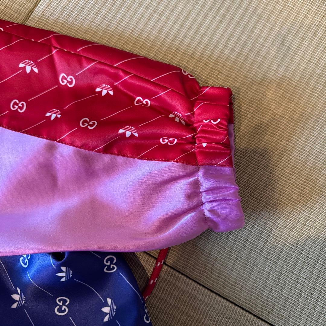 GUCCI×adidas グッチ アディダス フードインジャケット48 タグ付