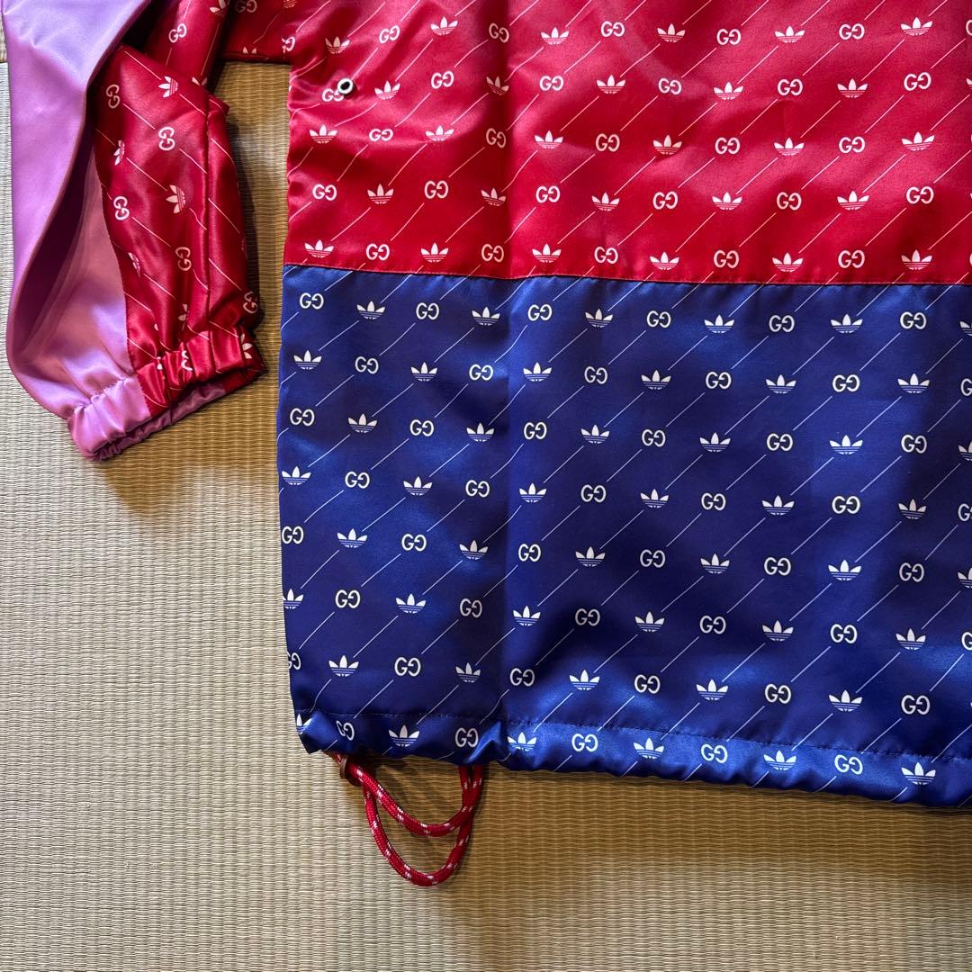 GUCCI×adidas グッチ アディダス フードインジャケット48 タグ付