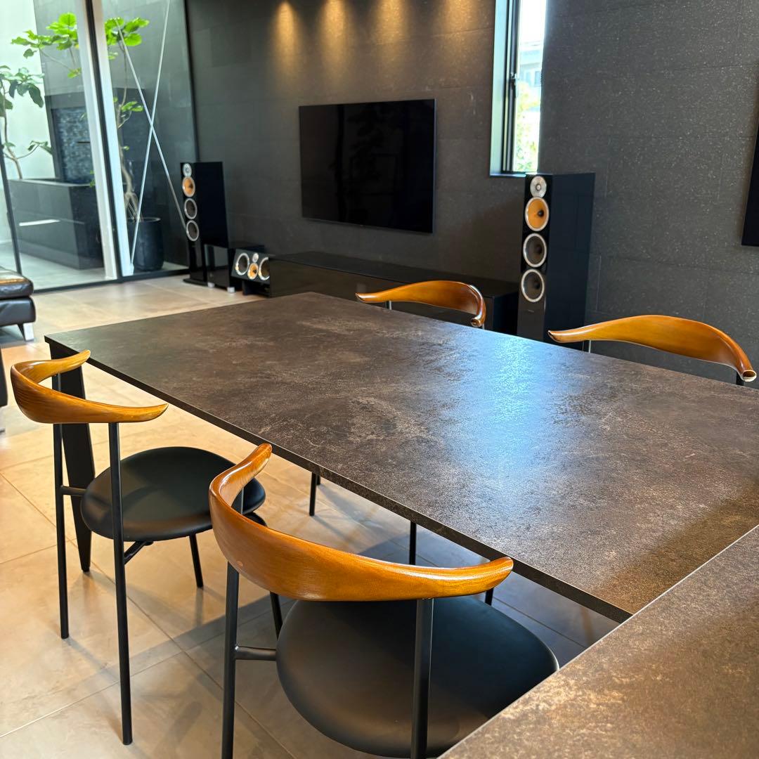 値下げ！2脚 ブルホーンチェア ハンスJウェグナー デザイナーズダイニング椅子②