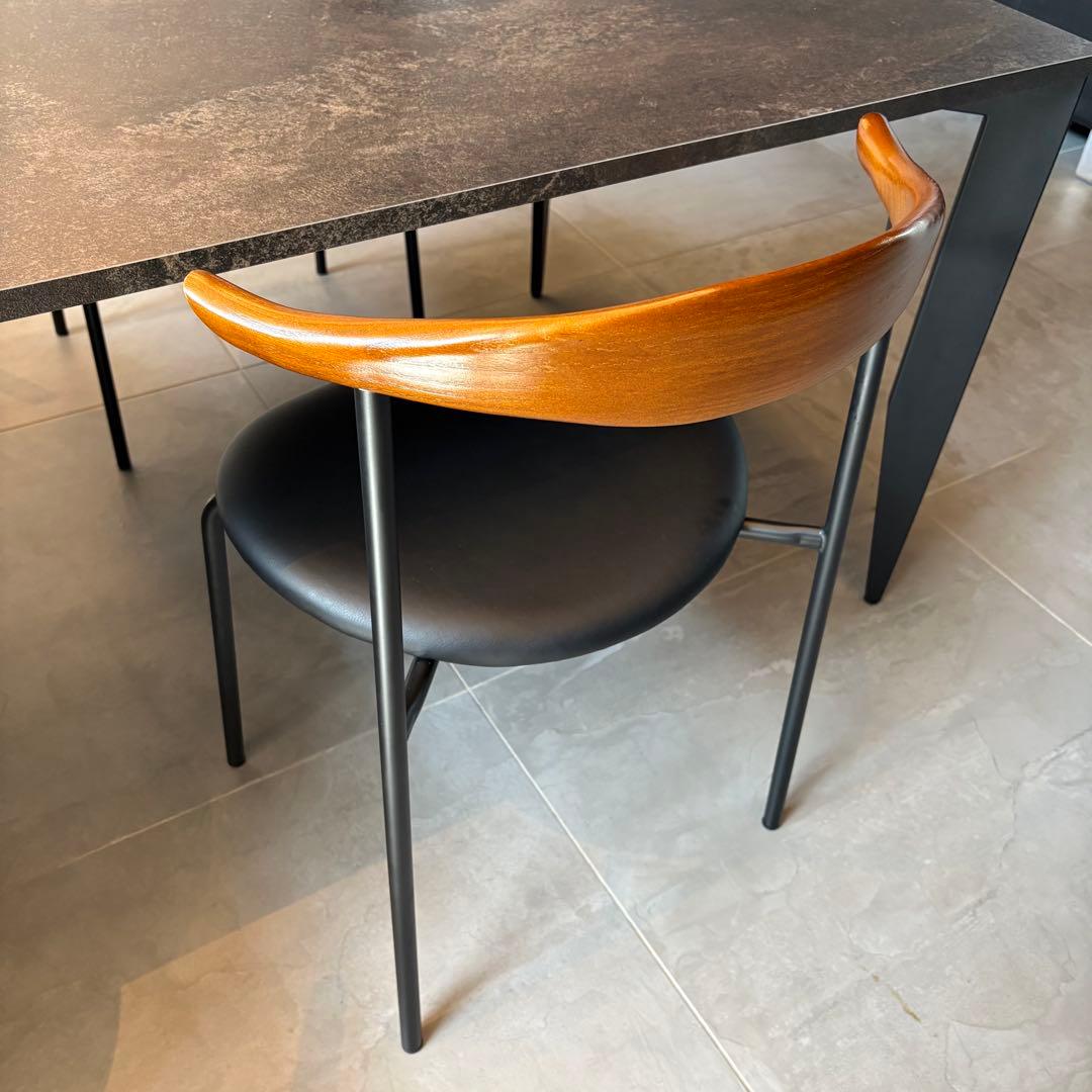 値下げ！2脚 ブルホーンチェア ハンスJウェグナー デザイナーズダイニング椅子②