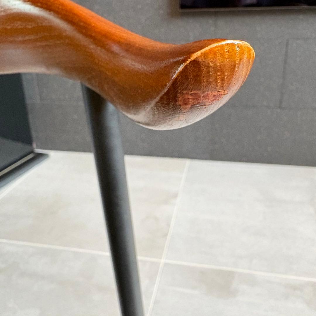 値下げ！2脚 ブルホーンチェア ハンスJウェグナー デザイナーズダイニング椅子②