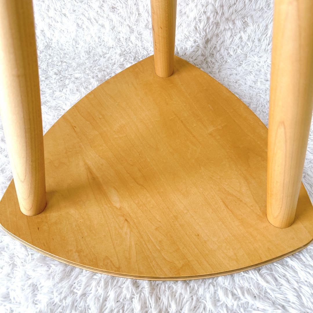 美品✨旭川家具 　コサイン 　キッチンスツール　赤　チェア　赤い帽子