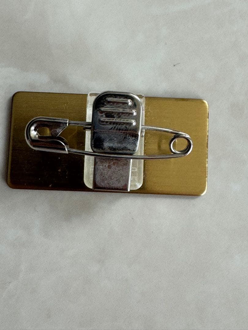 JNA ピンバッチ リボン型　プロネイル用