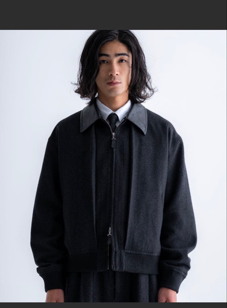 sinss ツイードショートブルゾン