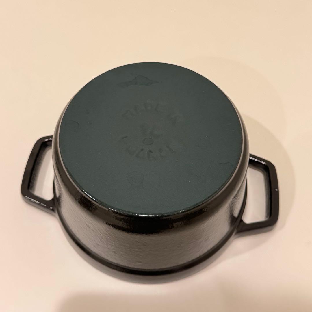 ストウブ(Staub) ピコ ココット ラウンド ブラック 14cm