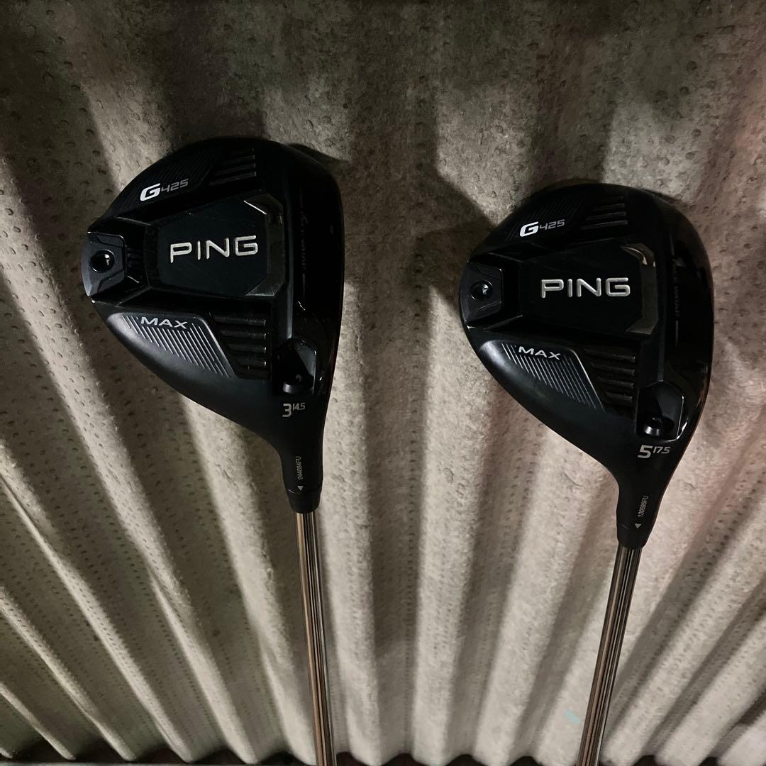 PING G425 MAX FW 3W 5W セット＋3W用シャフト