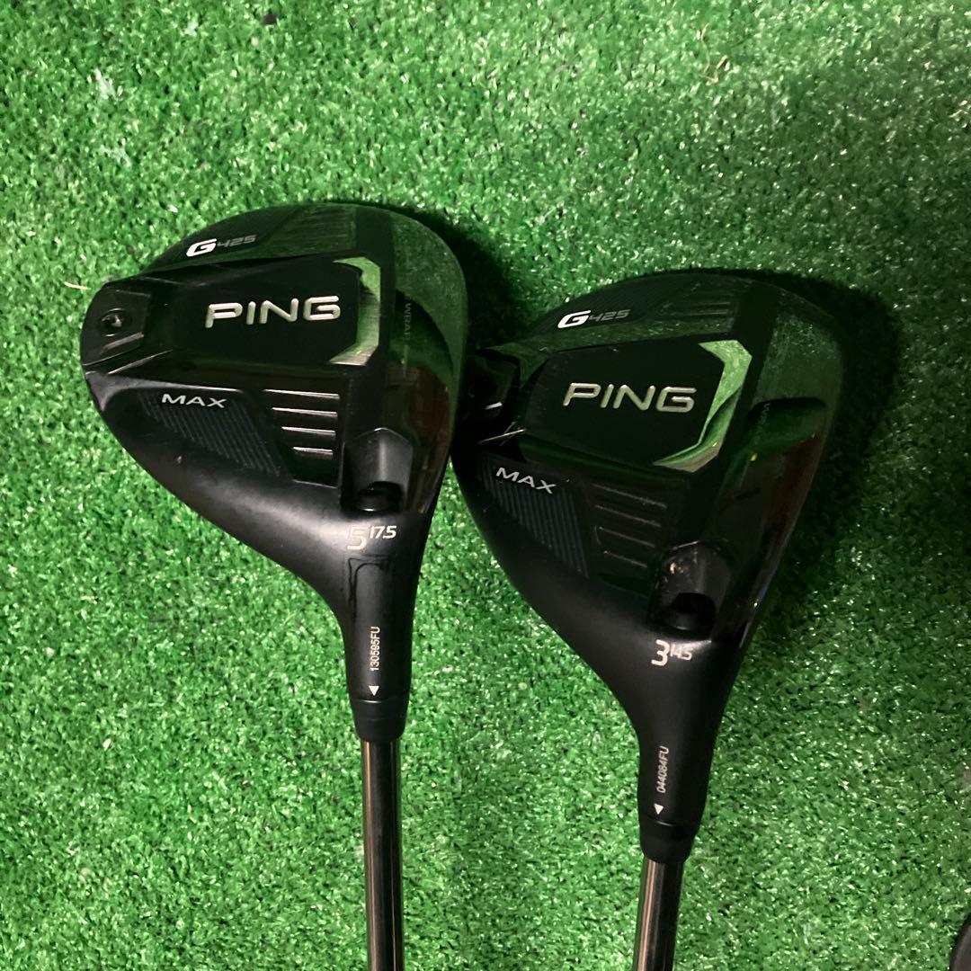 PING G425 MAX FW 3W 5W セット＋3W用シャフト