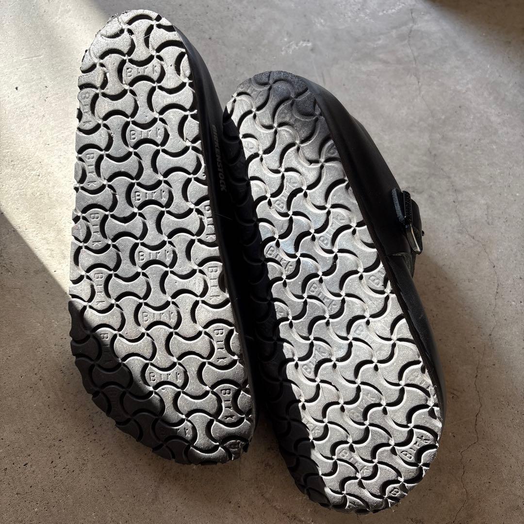 黒 BIRKENSTOCKロンドンレザー40 26.0cmレギュラー幅