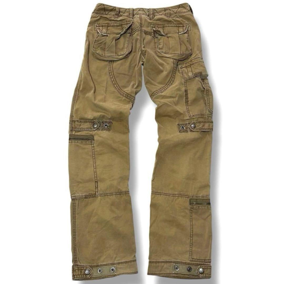 RALPH LAUREN ラルフローレン パラシュートパンツ ブラウン