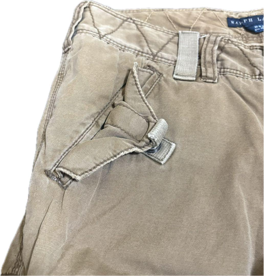 RALPH LAUREN ラルフローレン パラシュートパンツ ブラウン