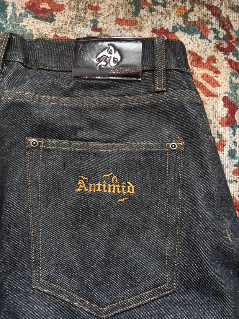パンツ antimid rigid denim large