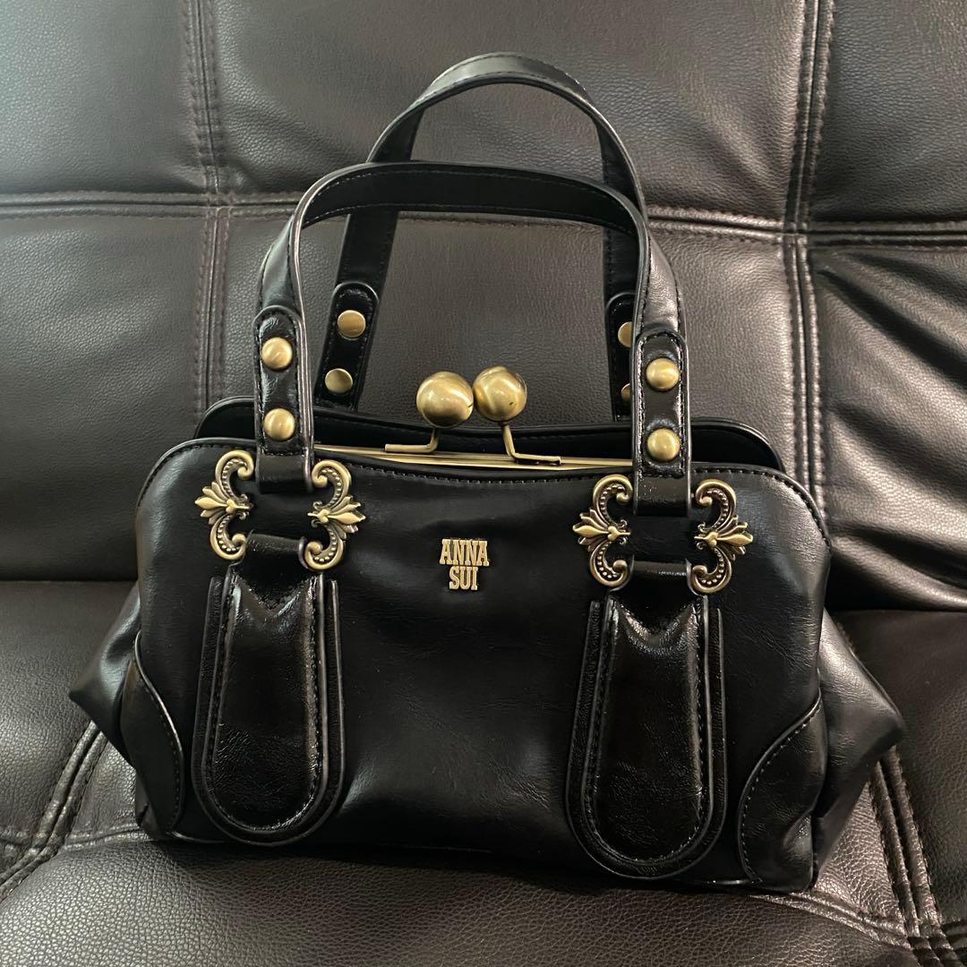 【ANNA SUI】アナスイ ディディオン 2wayバッグ クロ ブラック