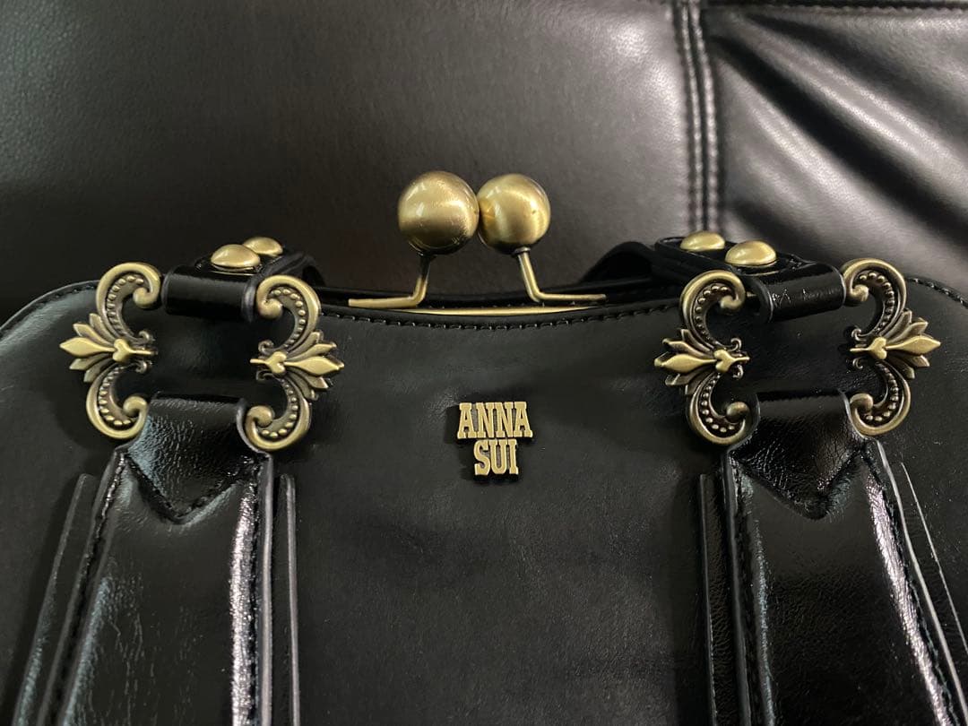 【ANNA SUI】アナスイ ディディオン 2wayバッグ クロ ブラック