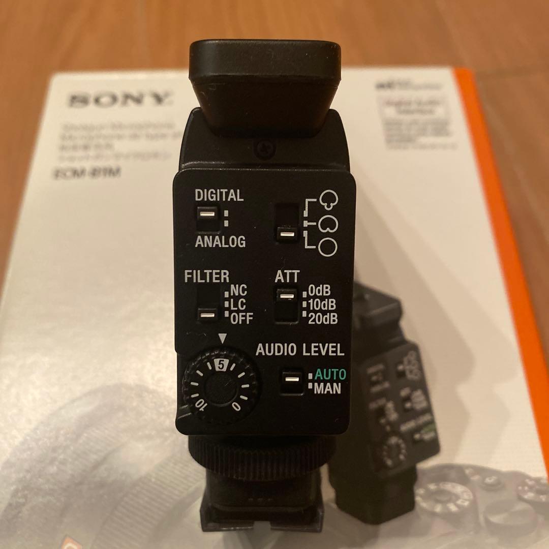 SONY ショットガンマイクロホン ECM-B1M