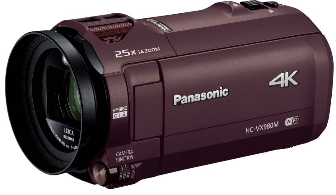 Panasonic HC-VX980M 4Kビデオカメラ　セット