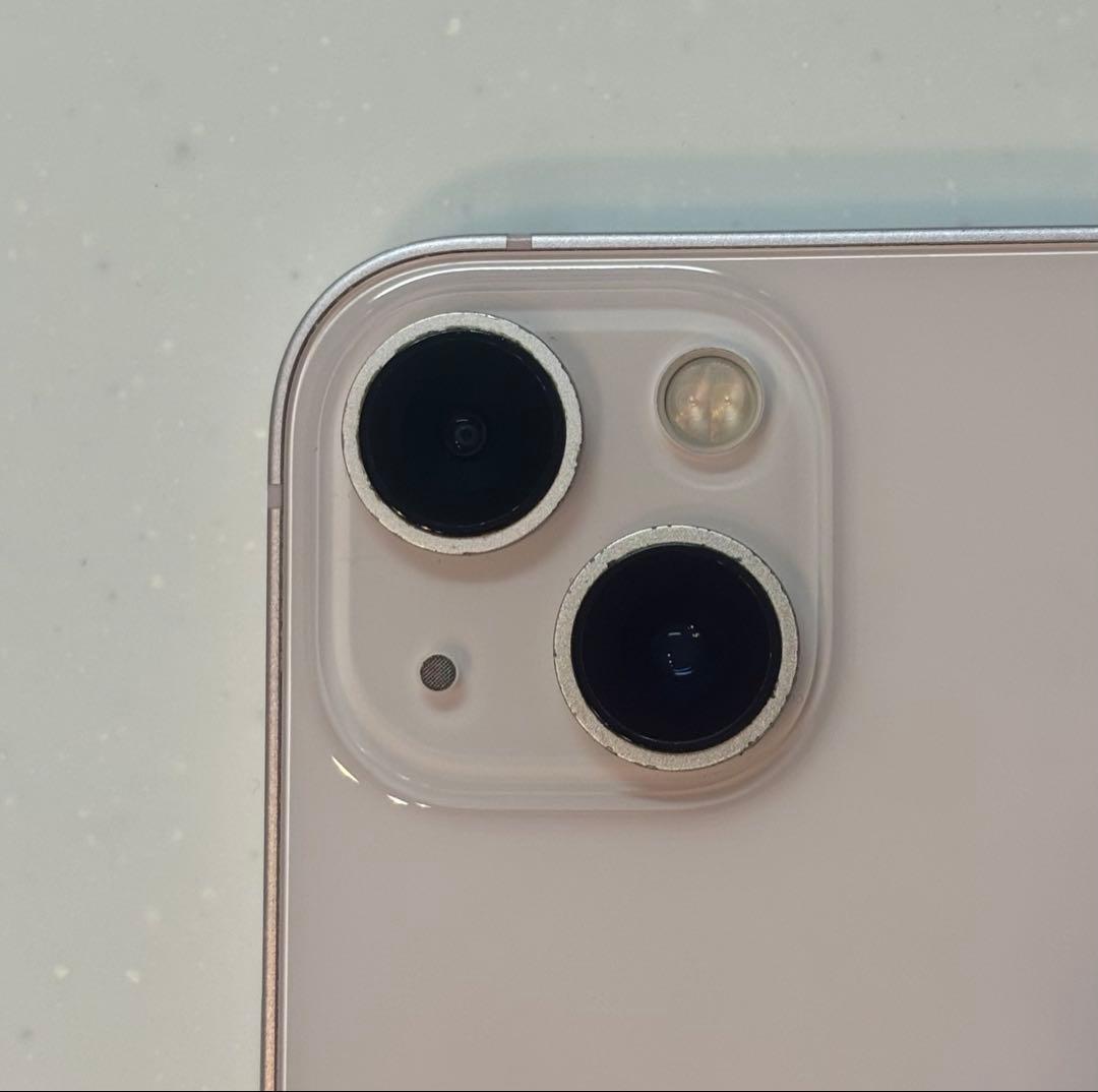 【ジャンク】iPhone13 ピンク 128GB 本体＋箱＋未使用純正ケーブル