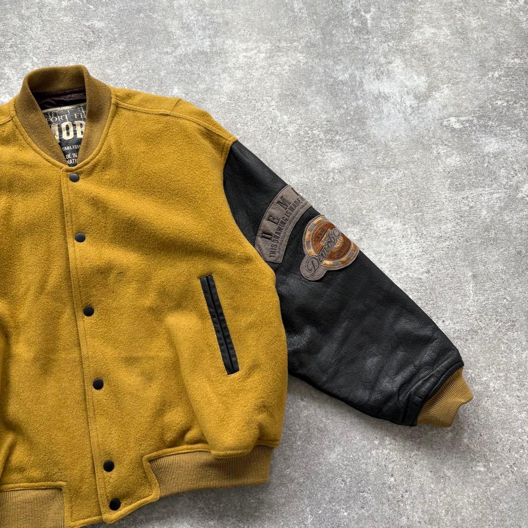 【DEMOBMEN】90s スタジャン バーシティジャケット 刺繍 ヴィンテージ