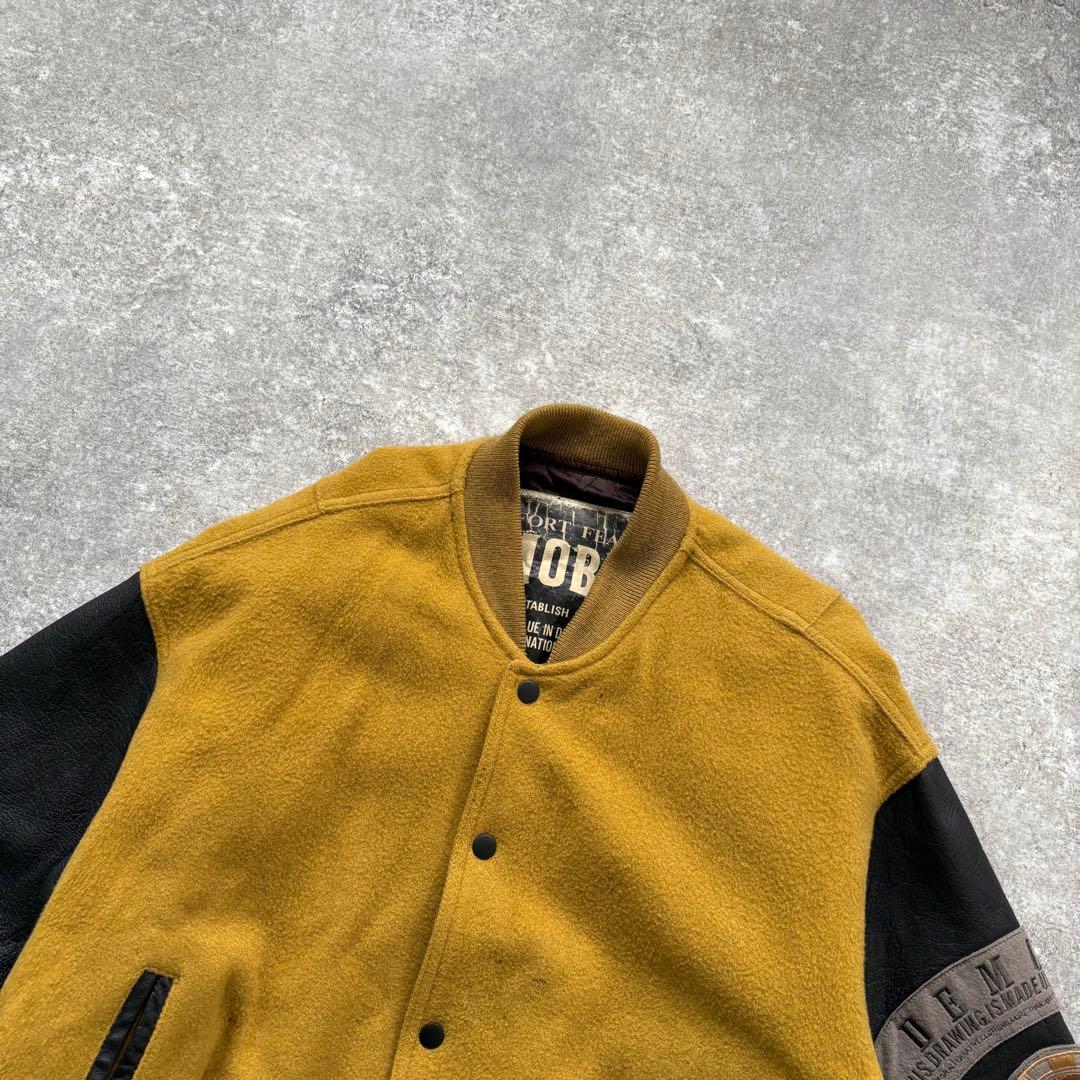 【DEMOBMEN】90s スタジャン バーシティジャケット 刺繍 ヴィンテージ