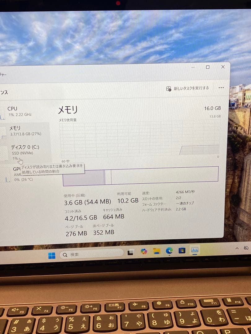 Windowsノート本体 IdeaPad Flex 5 14ABR8 Ryzen5-7530U 2in1