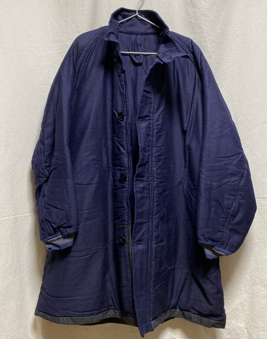 極上　イギリス軍　ロイヤルネイビー　アークティックコート　サブマリンコート