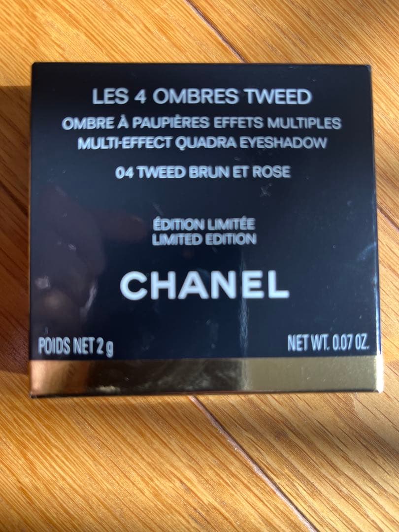 シャネル レ キャトル オンブル ツイード 04 完売　新品