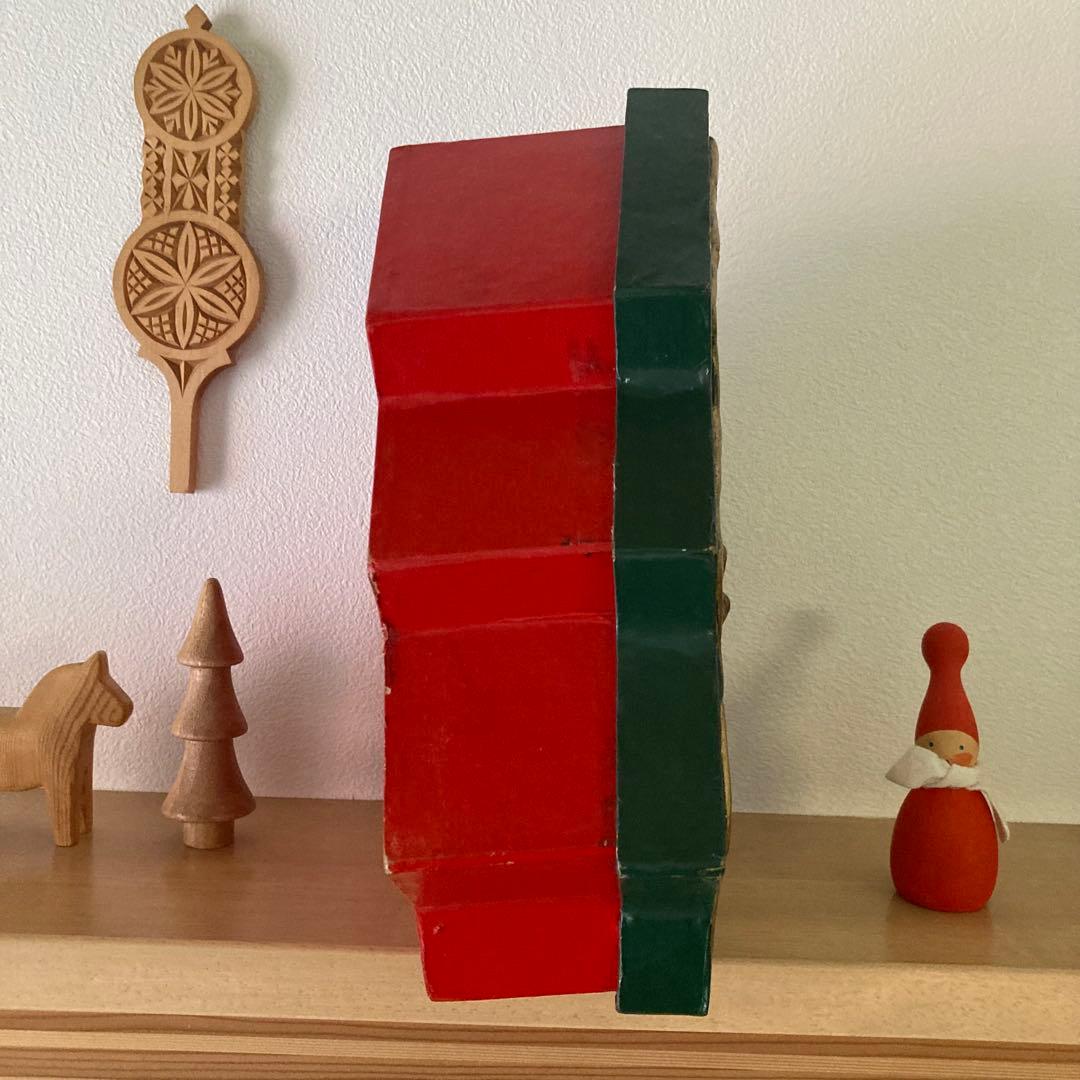 ツリー型ボックス入りアンティークガラスクリスマスオーナメント18個セット【A】大