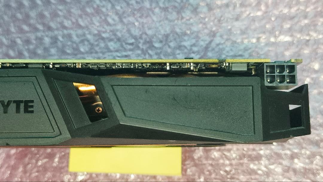 GIGABYTE GTX 1060 6G 動作確認済み