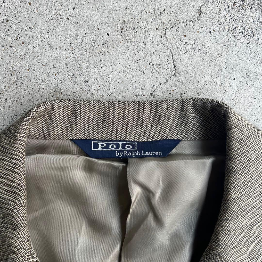 90's Polo by Ralph Lauren ウール×リネン ジャケット