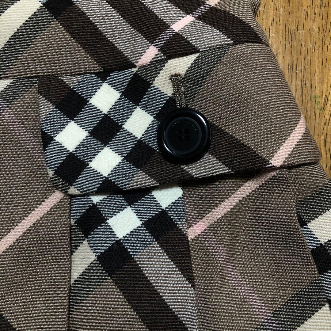 Burberry❤️Brown Check Mini Dress