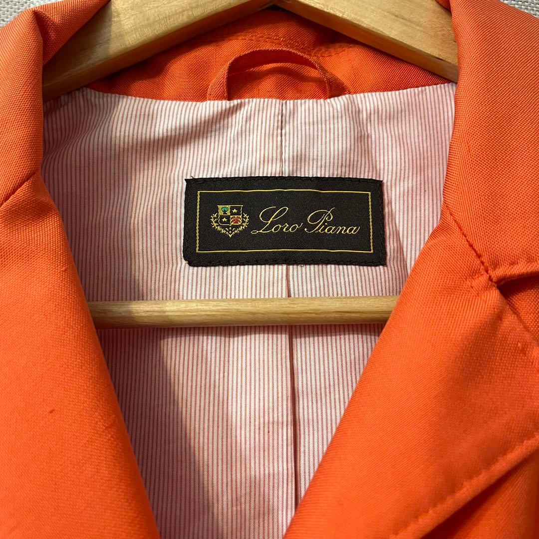 美品✨ ロロピアーナ シルク100% テーラードジャケット M〜L