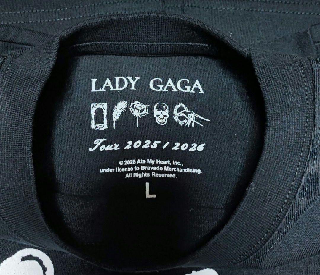 LADY GAGA レディー・ガガ Tシャツ 踊るか死ぬか Lサイズ