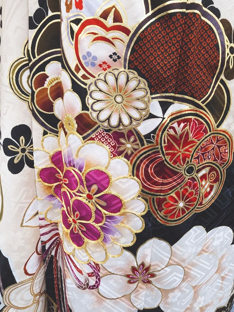 【145~159センチぐらいの方が適応サイズ】振袖フルセット　玉城ティナ