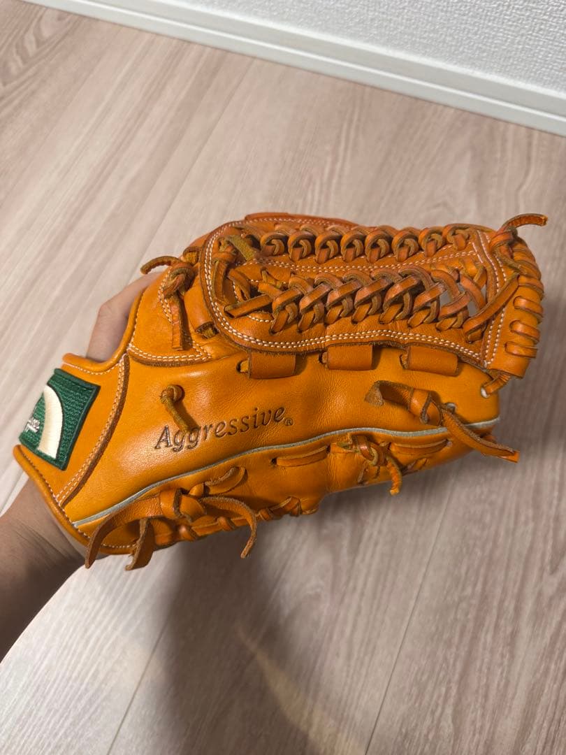 Slugger Aggressive 軟式グローブ オレンジ