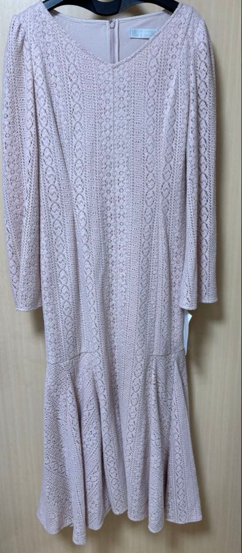 セルフォード ブラッシュレースワンピース　ピンク　38