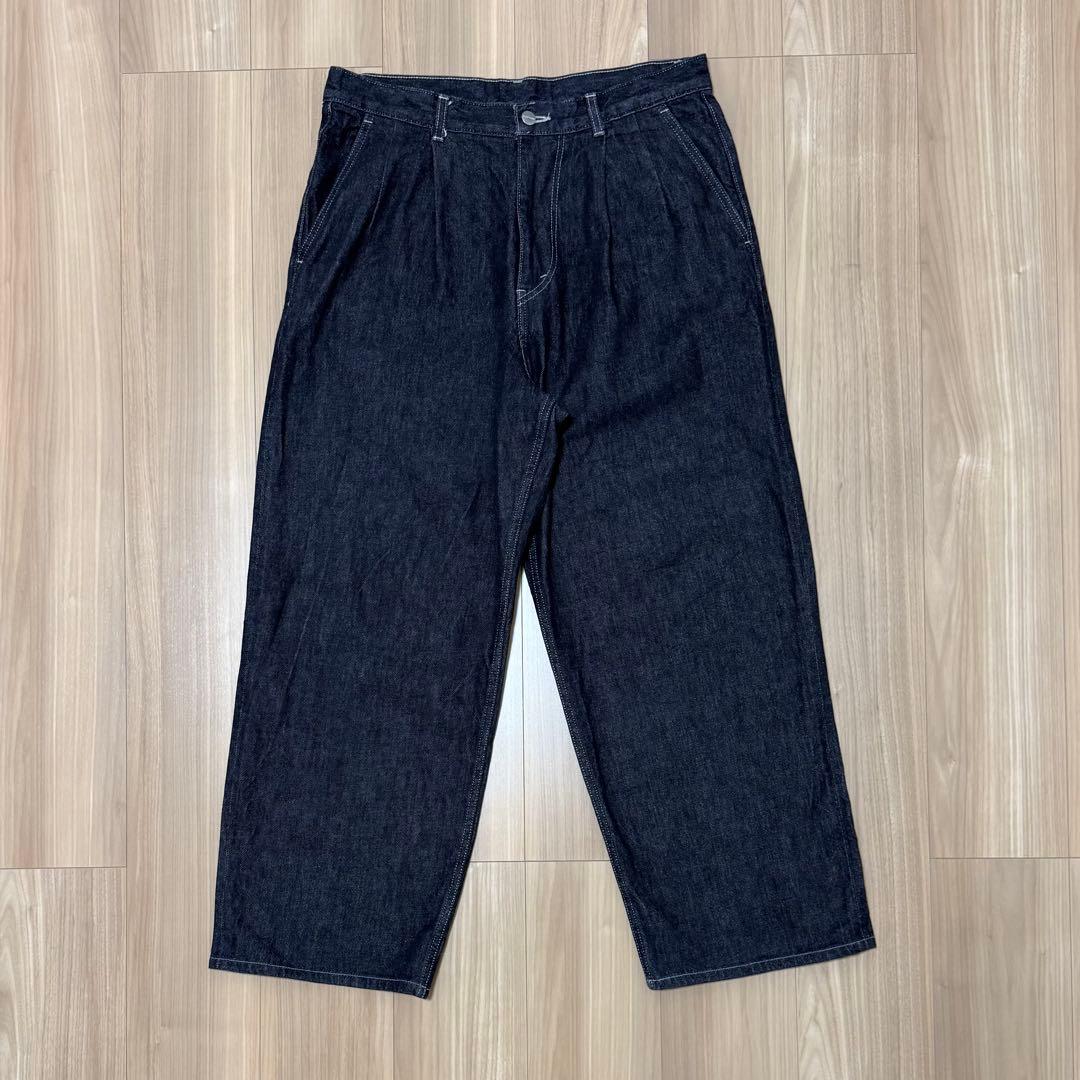 パンツ Colorfast Denim Two Tuck Pants 3